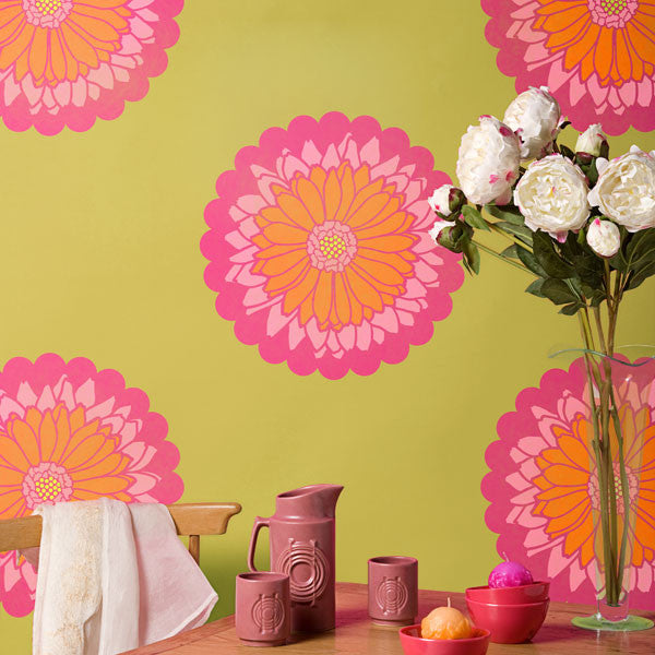 Daisy Honeycomb Wall Decorations