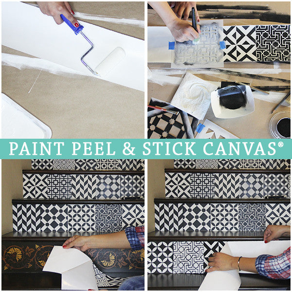 How to Paint a Stick On Stencil