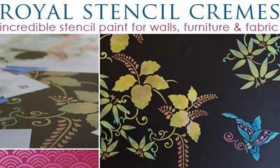 Stencil Creme Paints in 8 New Colors!