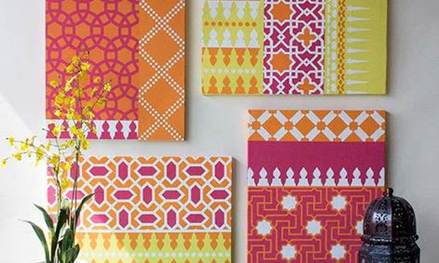 How to Use Moroccan Stencils for Colorful Custom Wall Art