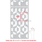 Allover Pattern Stencils | Nexus Modern Wall Floor Stencil