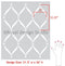 Ribbon Lattice Wall Stencils for Painting Wallpaper Look