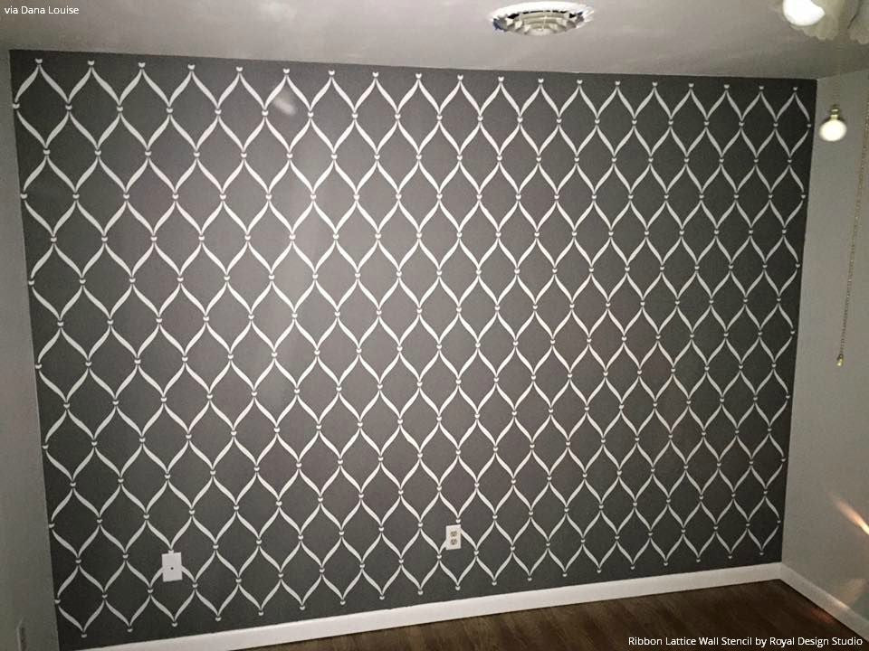 How to Stencil a Focal Wall