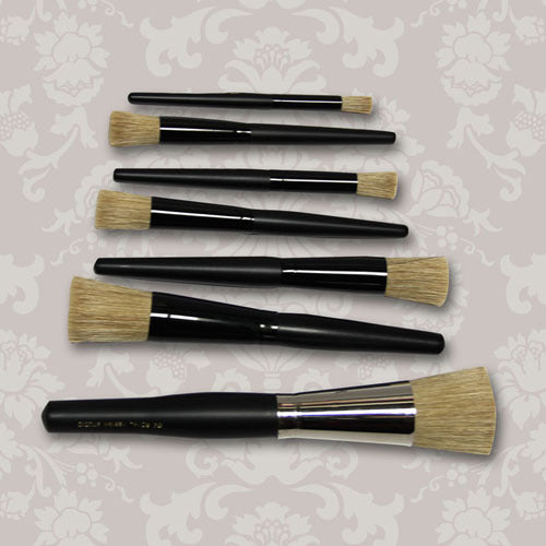 Set Of 7 Stencil Brushes | Stenciling Brushes – Royal Design Studio ...