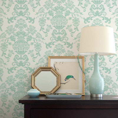 Wall Stencil | Encantada Damask Stencil