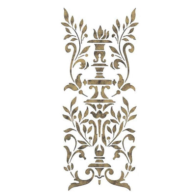 Furniture Stencils | Parisian Urn Panel Stencil